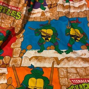 Twin Sz Sheet TMNT
Teenage Mutant Ninja Turtles
1986 Bottom only
Vintage Perfect